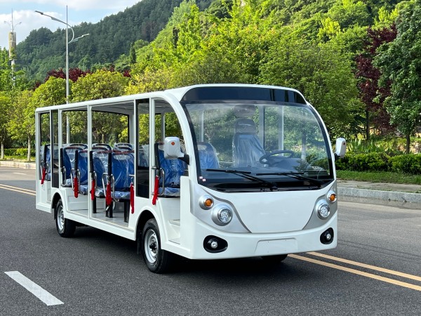 11座忠辉敞开式燃油观光车